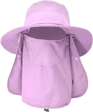 Sun mask Shawl hat UV Protection Cycling Sun Protection hat face Cover Sun-Proof Bucket hat