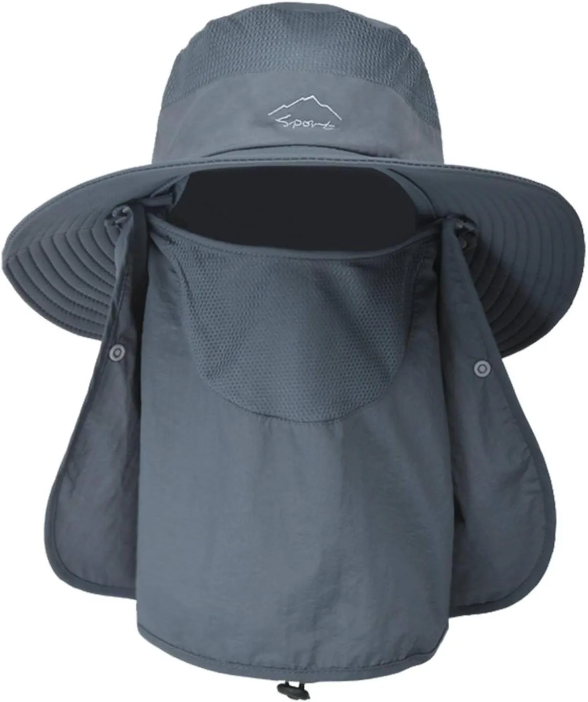 Sun mask Shawl hat UV Protection Cycling Sun Protection hat face Cover Sun-Proof Bucket hat