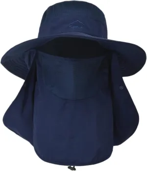 Sun mask Shawl hat UV Protection Cycling Sun Protection hat face Cover Sun-Proof Bucket hat