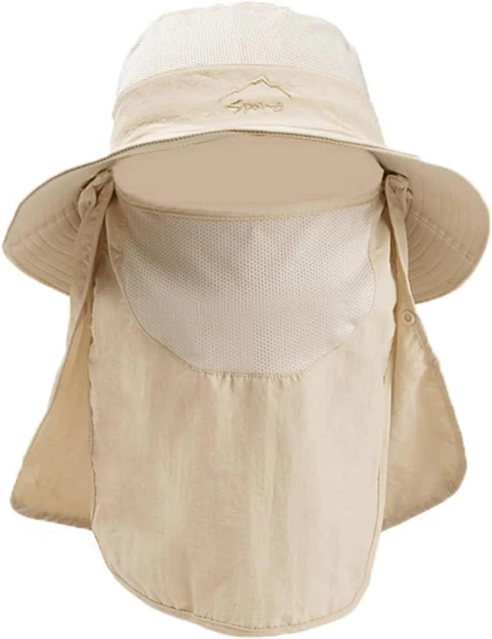 Sun mask Shawl hat UV Protection Cycling Sun Protection hat face Cover Sun-Proof Bucket hat