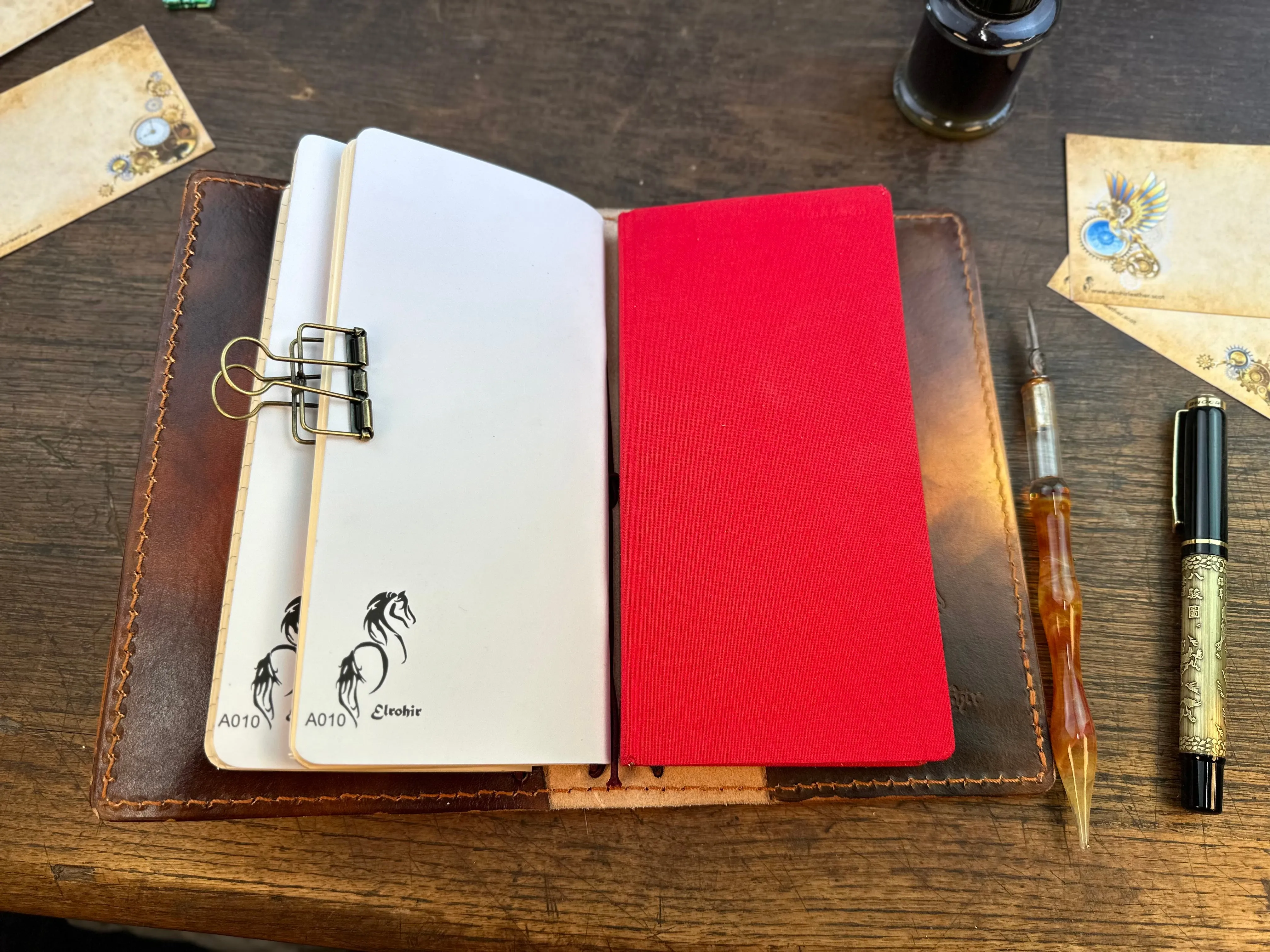 Sunflowers Hobonichi Weeks Rear Slip Cover / Hybrid Travelers' Notebook