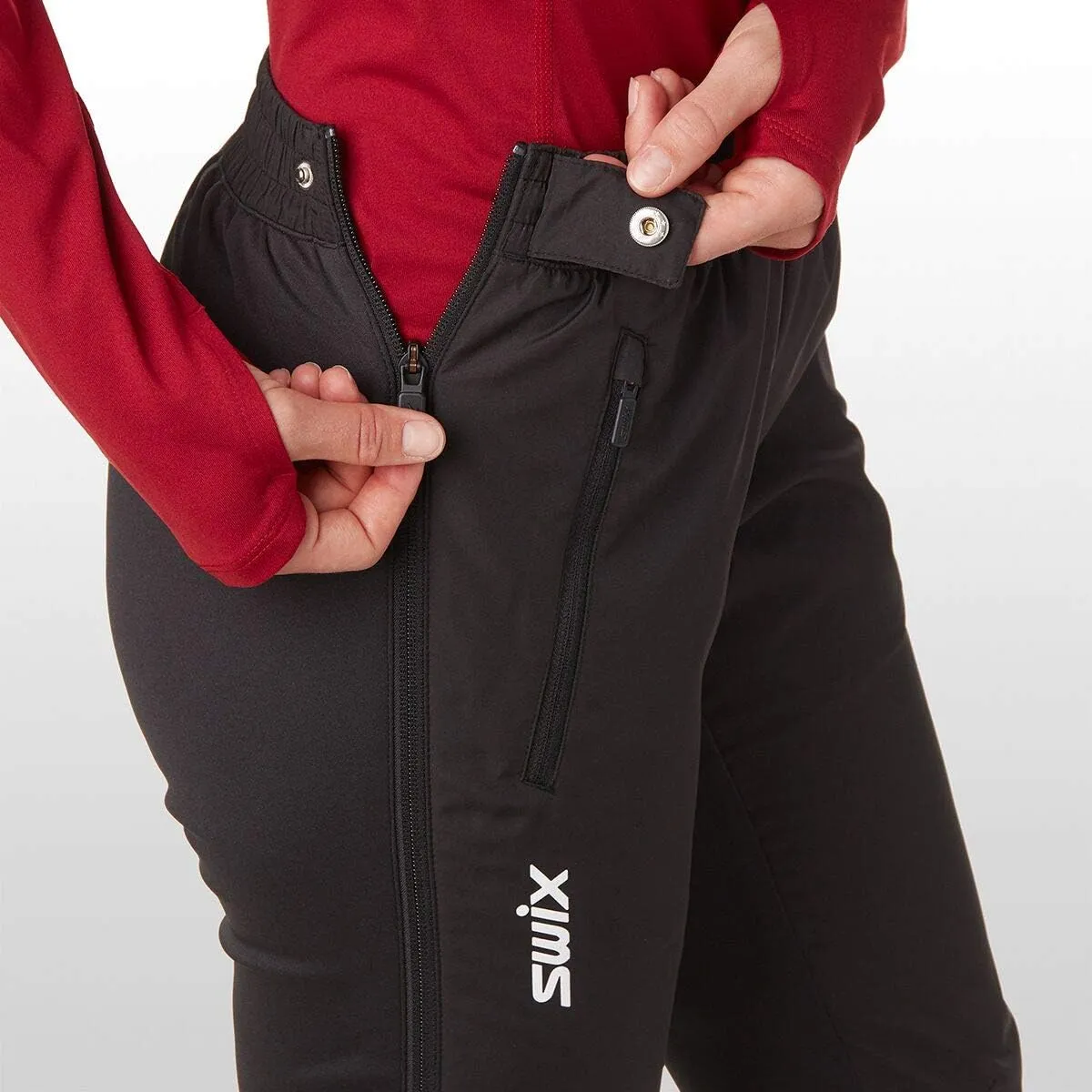 Swix Women's Winter Cross Country Skiing Universalx Black Pants