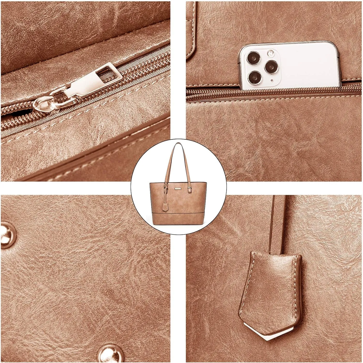 SYKT Purses and Handbags for Womens Satchel Shoulder Tote Bags Wallets