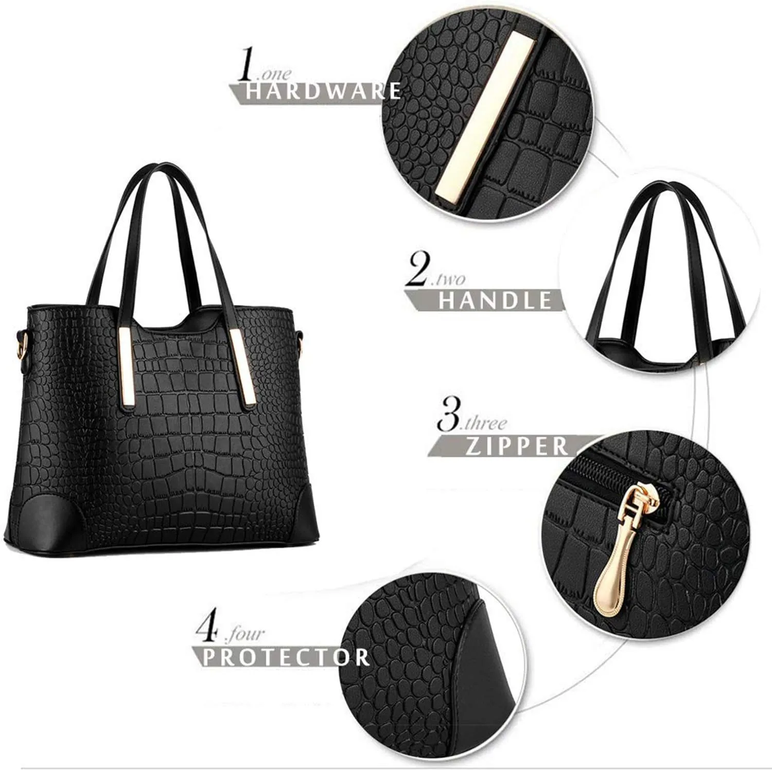 SYKT Purses and Handbags for Womens Satchel Shoulder Tote Bags Wallets