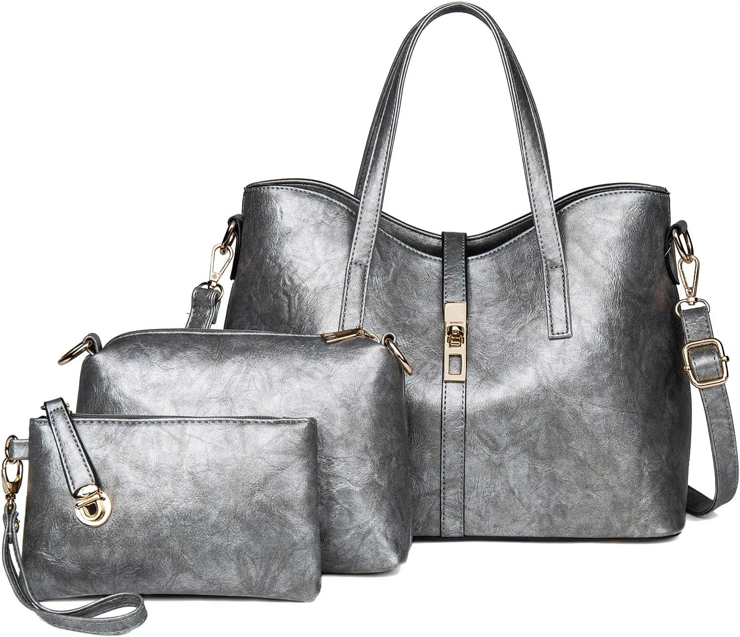 SYKT Purses and Handbags for Womens Satchel Shoulder Tote Bags Wallets