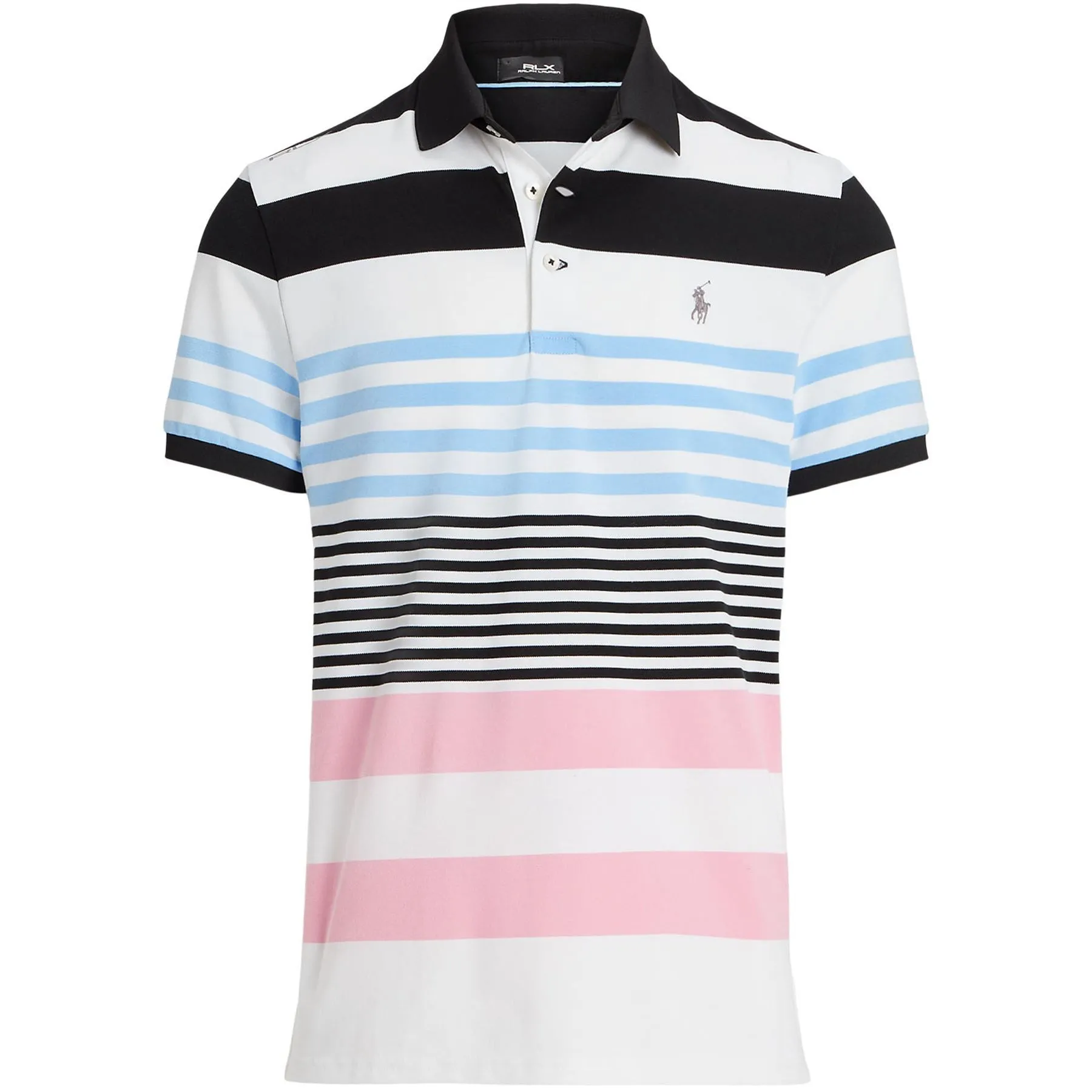 Tailored Fit Performance Polo Shirt Polo Black Multi
