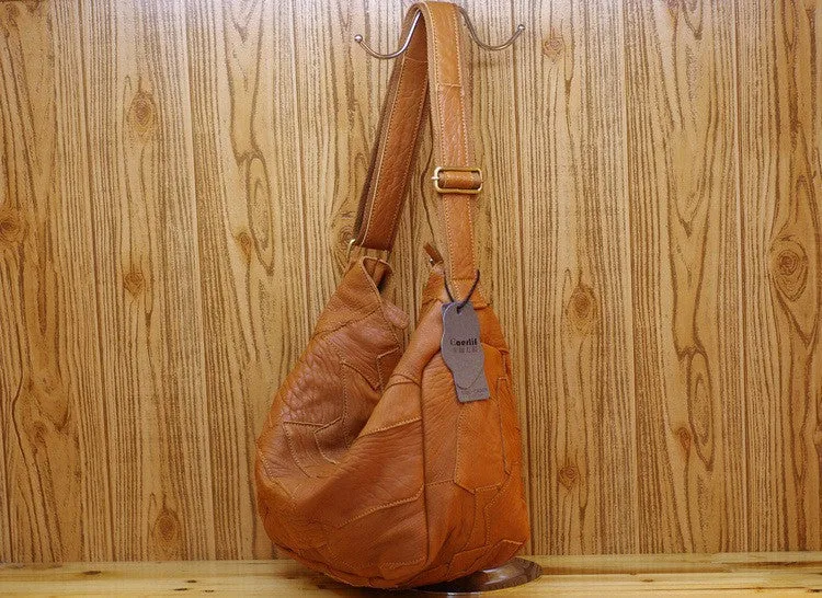 Talulla sheepskin hobo bag