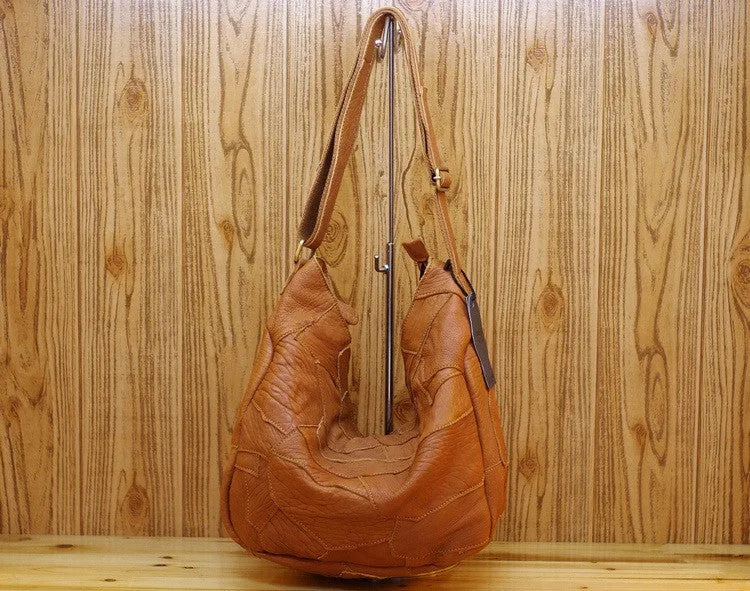 Talulla sheepskin hobo bag