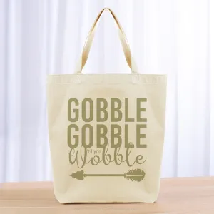 Thanksgiving Tote Bag - khaki