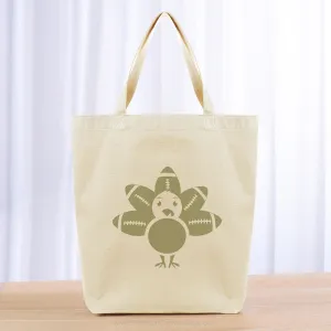 Thanksgiving Tote Bag - khaki