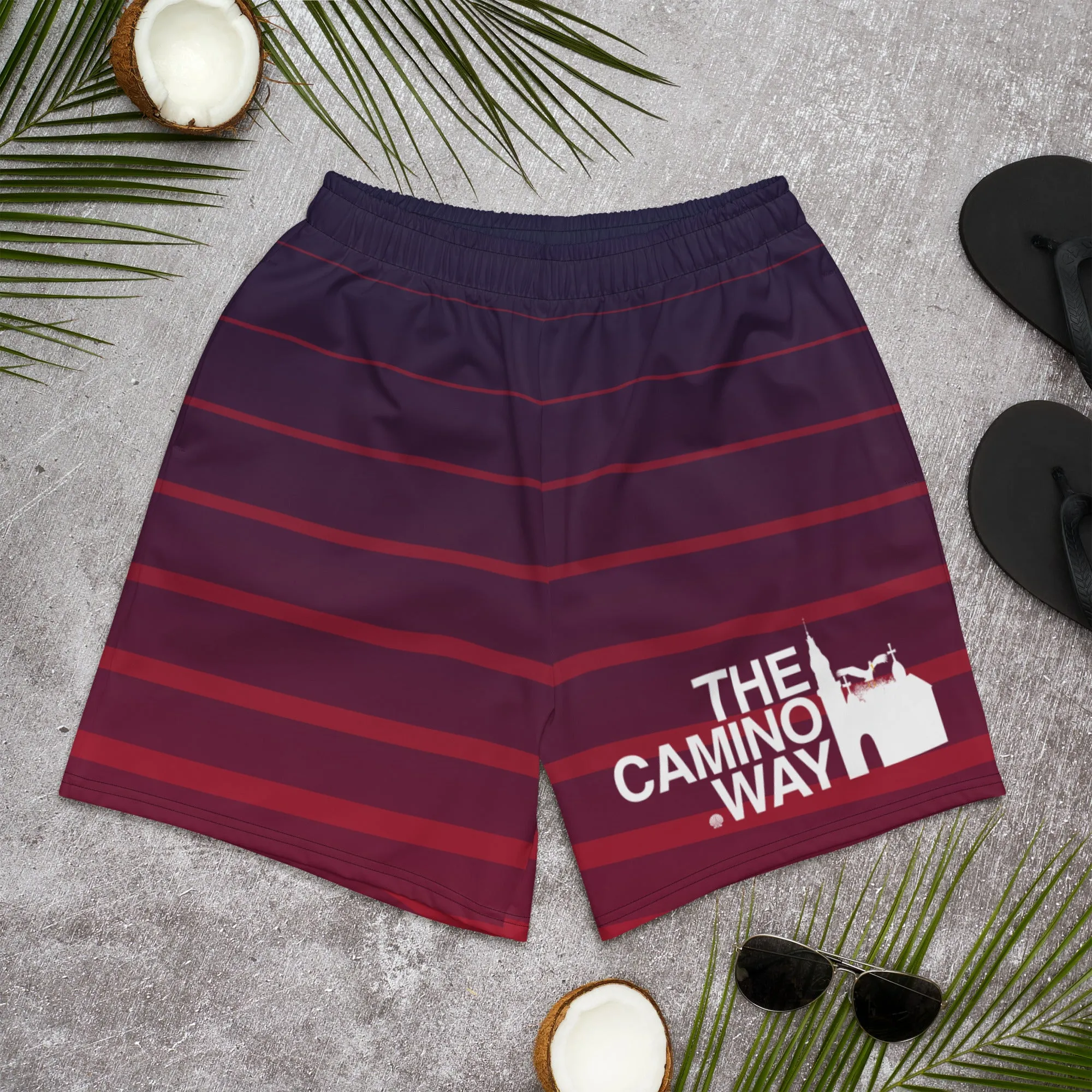 The Camino Way Energy Pattern 2| Men's Recycled, Moisture-Wicking, Fast Drying Shorts