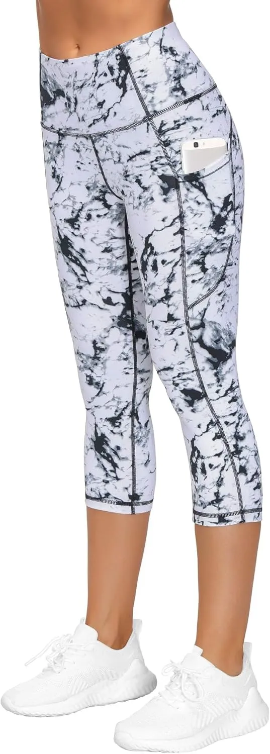 THE GYM PEOPLE Womens' Yoga Pants High Waist with Pocket Tummy Control