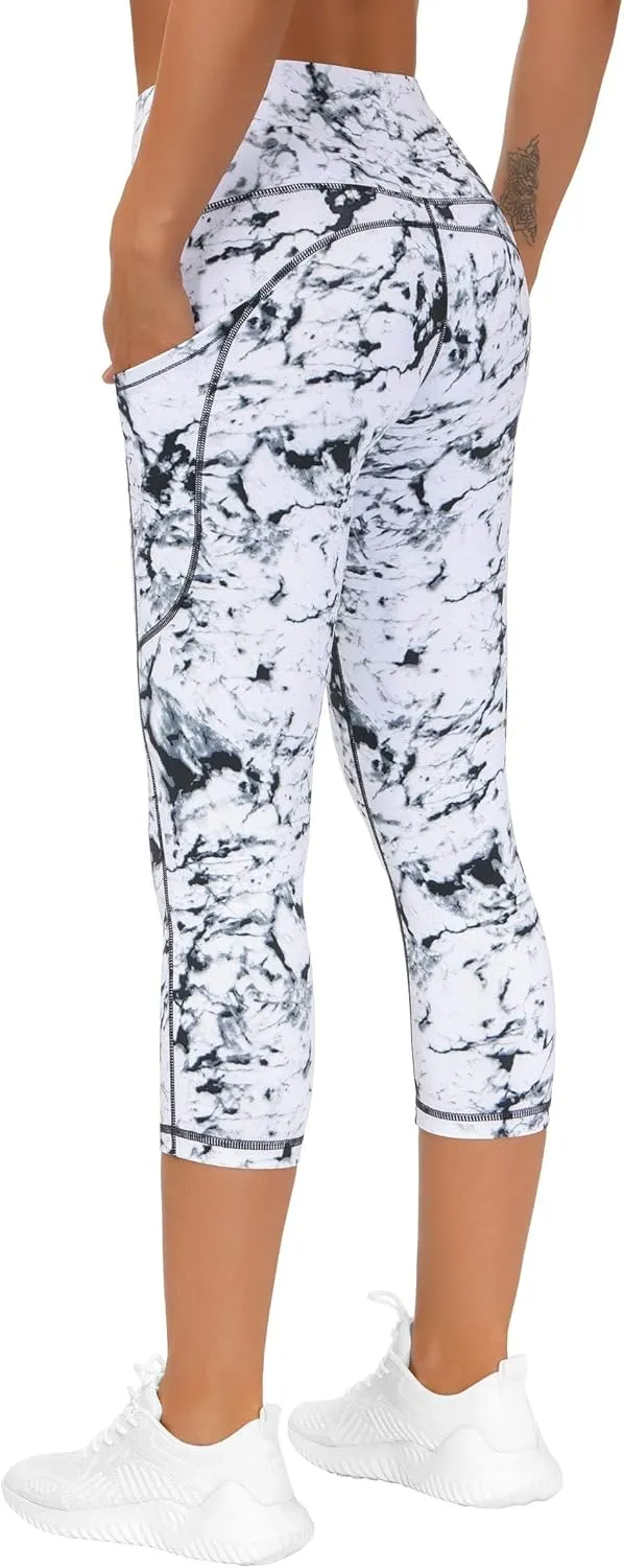 THE GYM PEOPLE Womens' Yoga Pants High Waist with Pocket Tummy Control