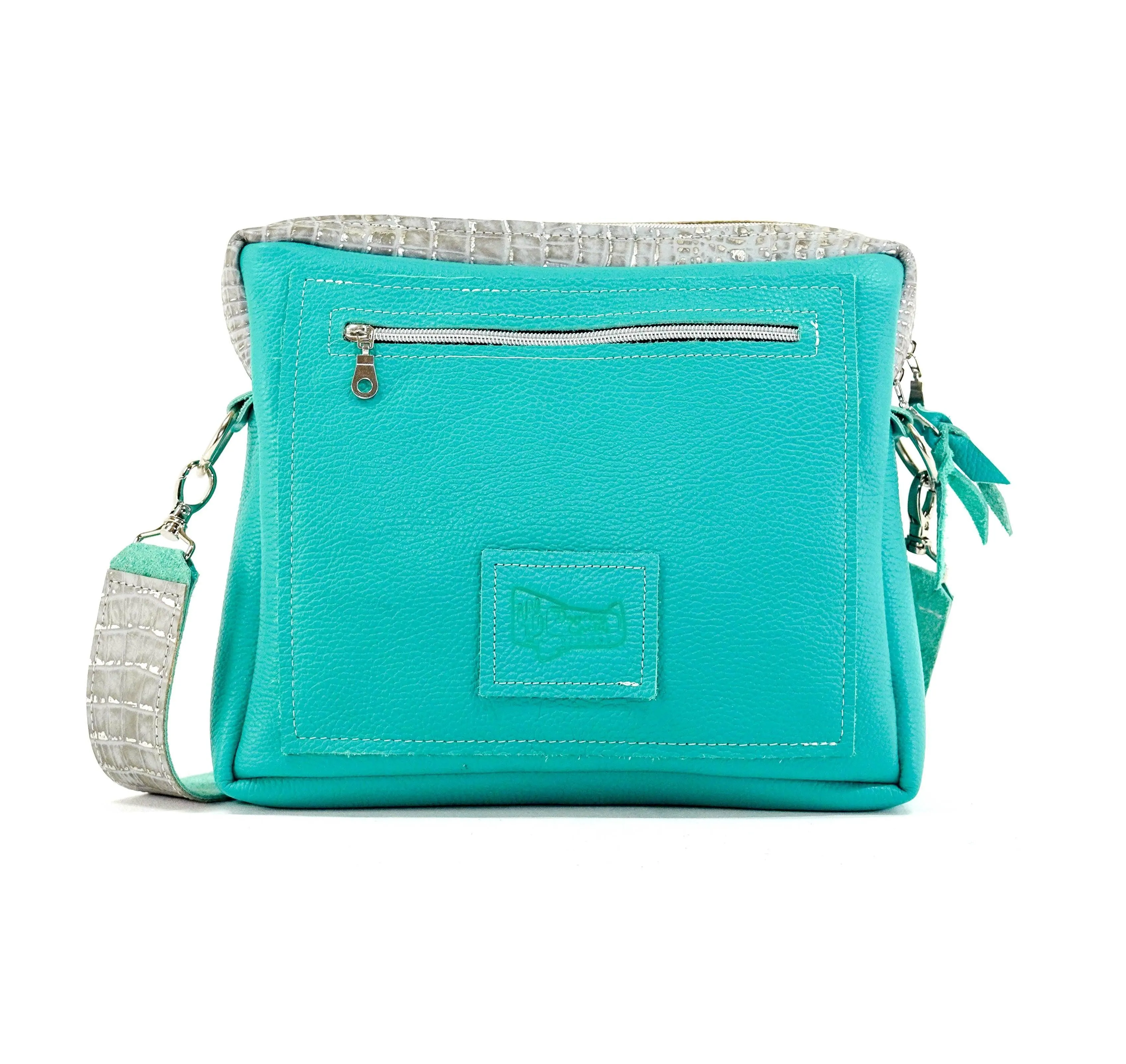 The Pony Express - Brindle w/ Sterling Croc