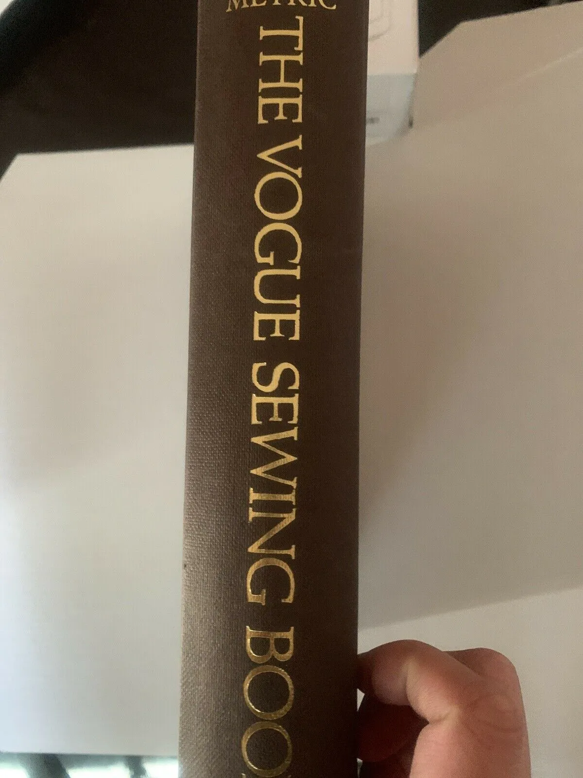 The Vogue Sewing Book - Metric Edition By Book Club Associates 1978