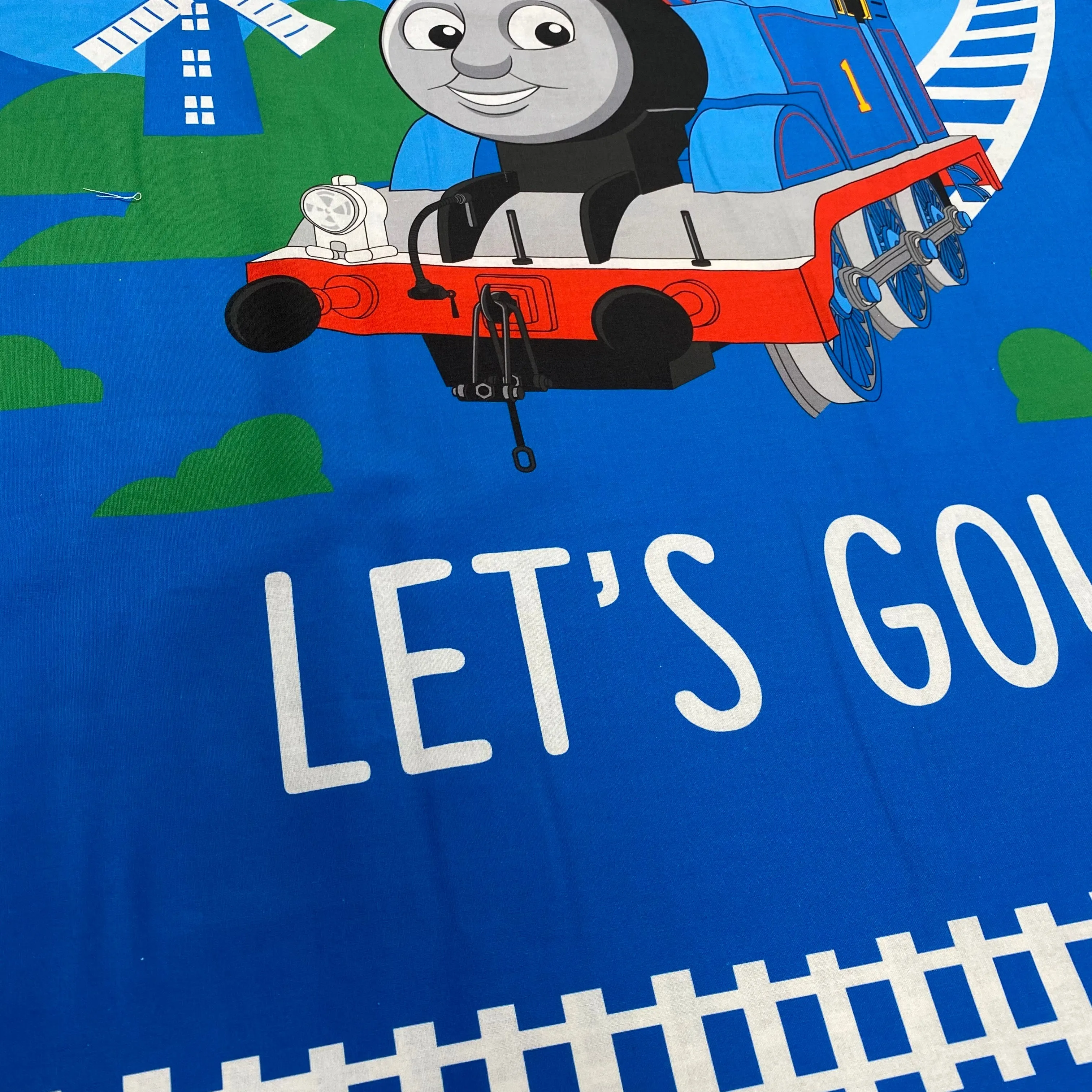 Thomas Let's Go Panel - Cotton