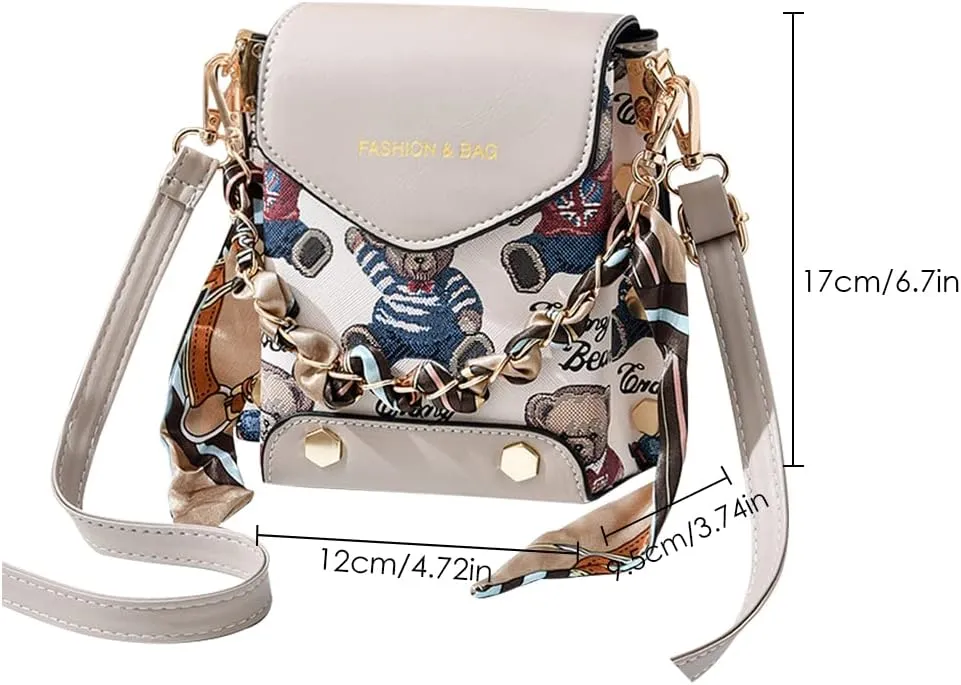 TINMIX Girls Small Crossbody Shoulder Bags Roomy Pockets Mini Cellphone Bag Cell Phone Wallet Purses for Women Teen Girls