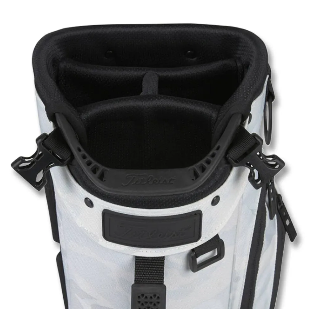 Titleist White Out Limited Edition Players 4 Camo Stand Bag 2023