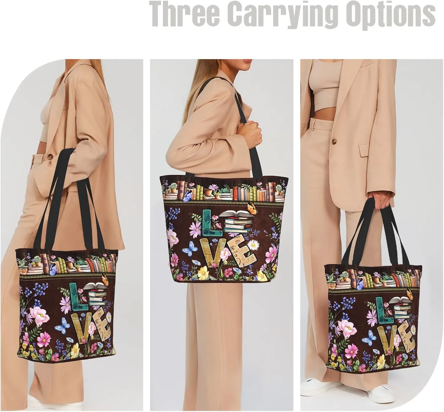 Tote Bag for Women Gifts Shoulder Handbag Shopping Bags For Women Work Birthday Mother Day