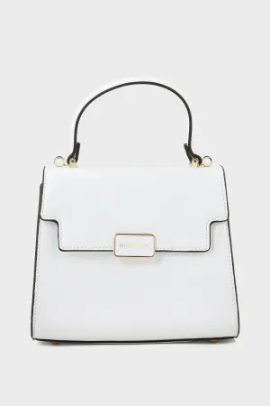 Trapeze Hand Bags B15110-White