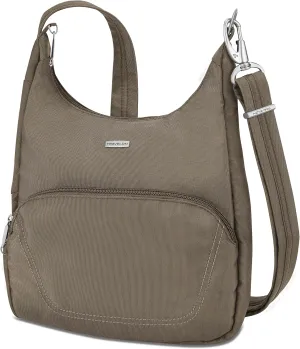 Travelon Anti-Theft Classic Essential Messenger Bag, Black
