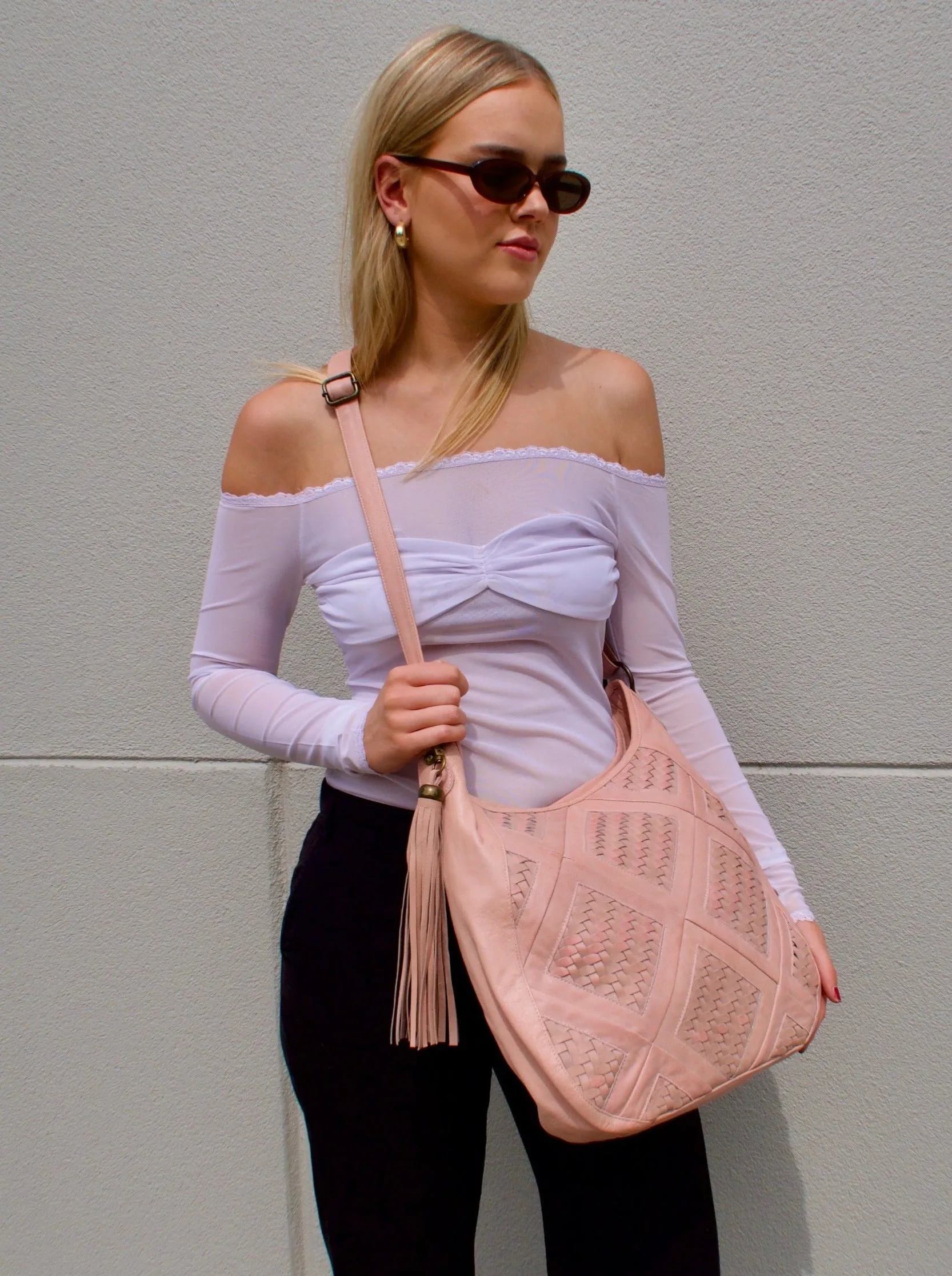 Trudie Hobo | Misty Rose