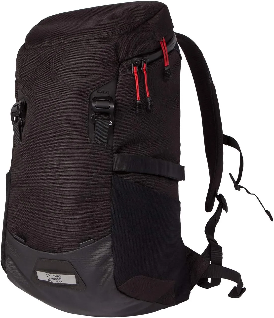 Two Wheel Gear Commuter Laptop Backpack - Water Resistant with 15in Padded Laptop Sleeve, for Travel, Work, Biking, Hiking, and Everyday Use, 26L Black