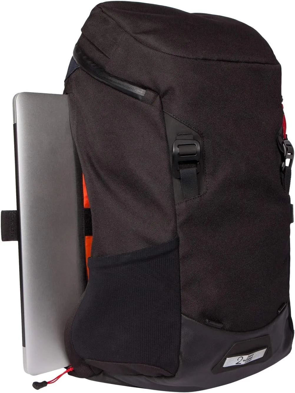 Two Wheel Gear Commuter Laptop Backpack - Water Resistant with 15in Padded Laptop Sleeve, for Travel, Work, Biking, Hiking, and Everyday Use, 26L Black