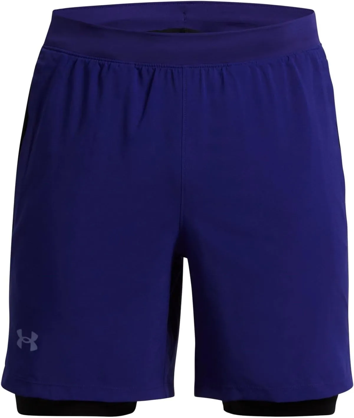 Under Armour Men's Launch Stretch Woven 7-inch 2 in 1 Shorts