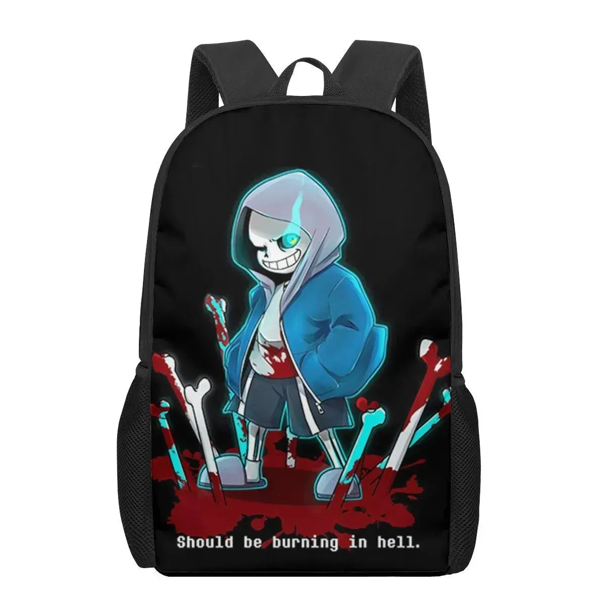 undertale sans game 3D Print School Bags for Boys Girls Primary Students Backpacks Kids Book Bag Satchel Back Pack
