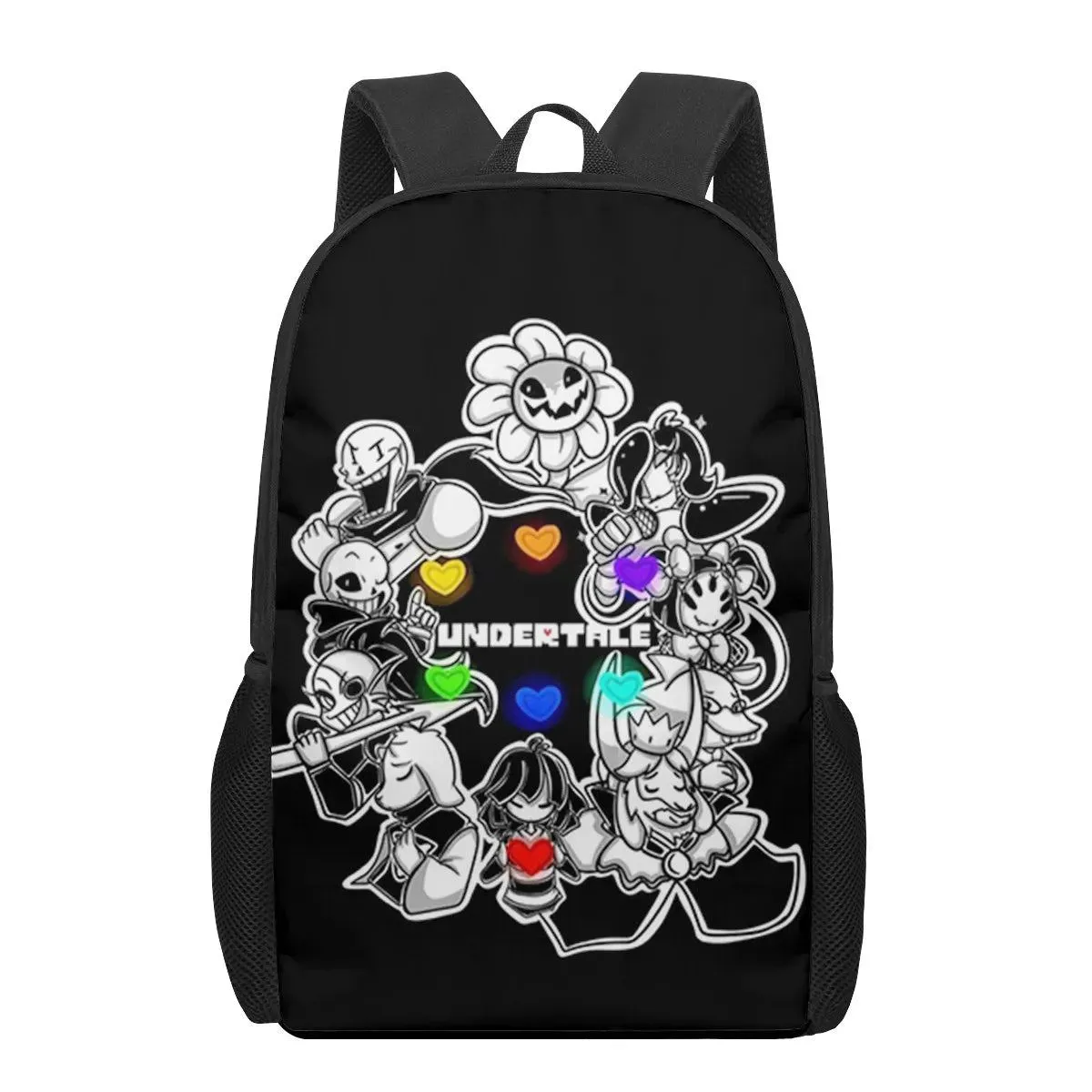 undertale sans game 3D Print School Bags for Boys Girls Primary Students Backpacks Kids Book Bag Satchel Back Pack
