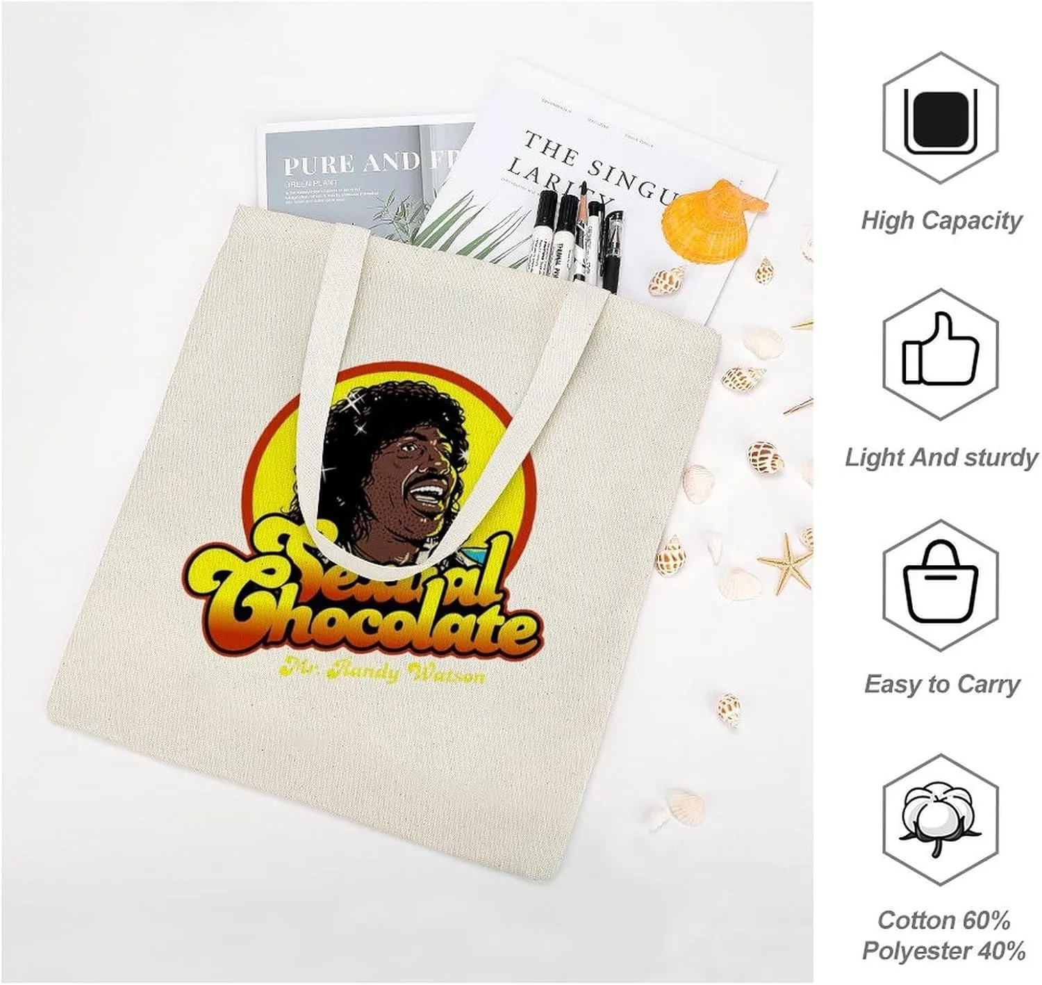 Unisex Basic Versatile Handbag DIY Design totebag