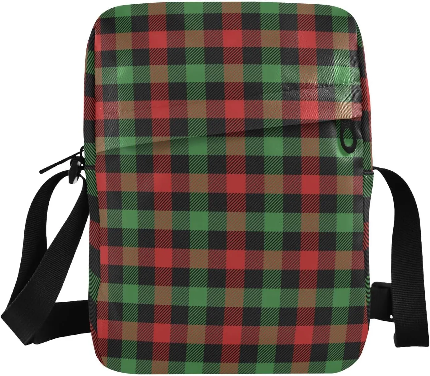 Unisex Crossbody Bag, Halloween Gingham Durable Sling Side Shoulder bags for men women, One Size