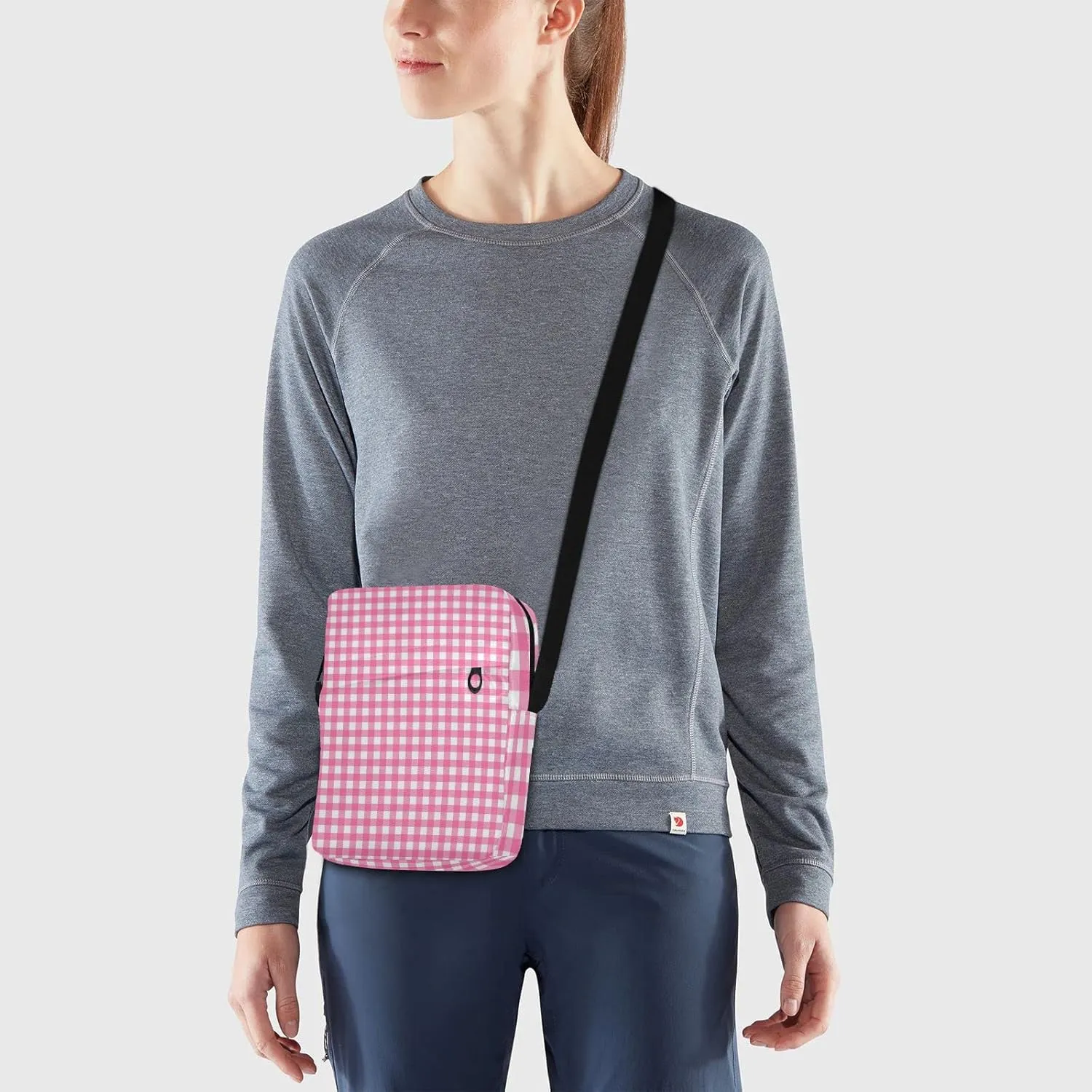 Unisex Crossbody Bag, Halloween Gingham Durable Sling Side Shoulder bags for men women, One Size