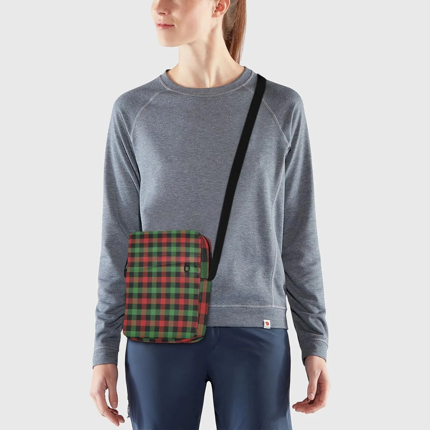 Unisex Crossbody Bag, Halloween Gingham Durable Sling Side Shoulder bags for men women, One Size