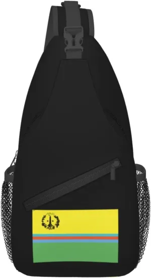 Unity Flag St Martin Crossbody Bags For Women Men Chest Backpack Gym Shoulder Bag Travel Outdoor Sports Casual Crossbody Bags