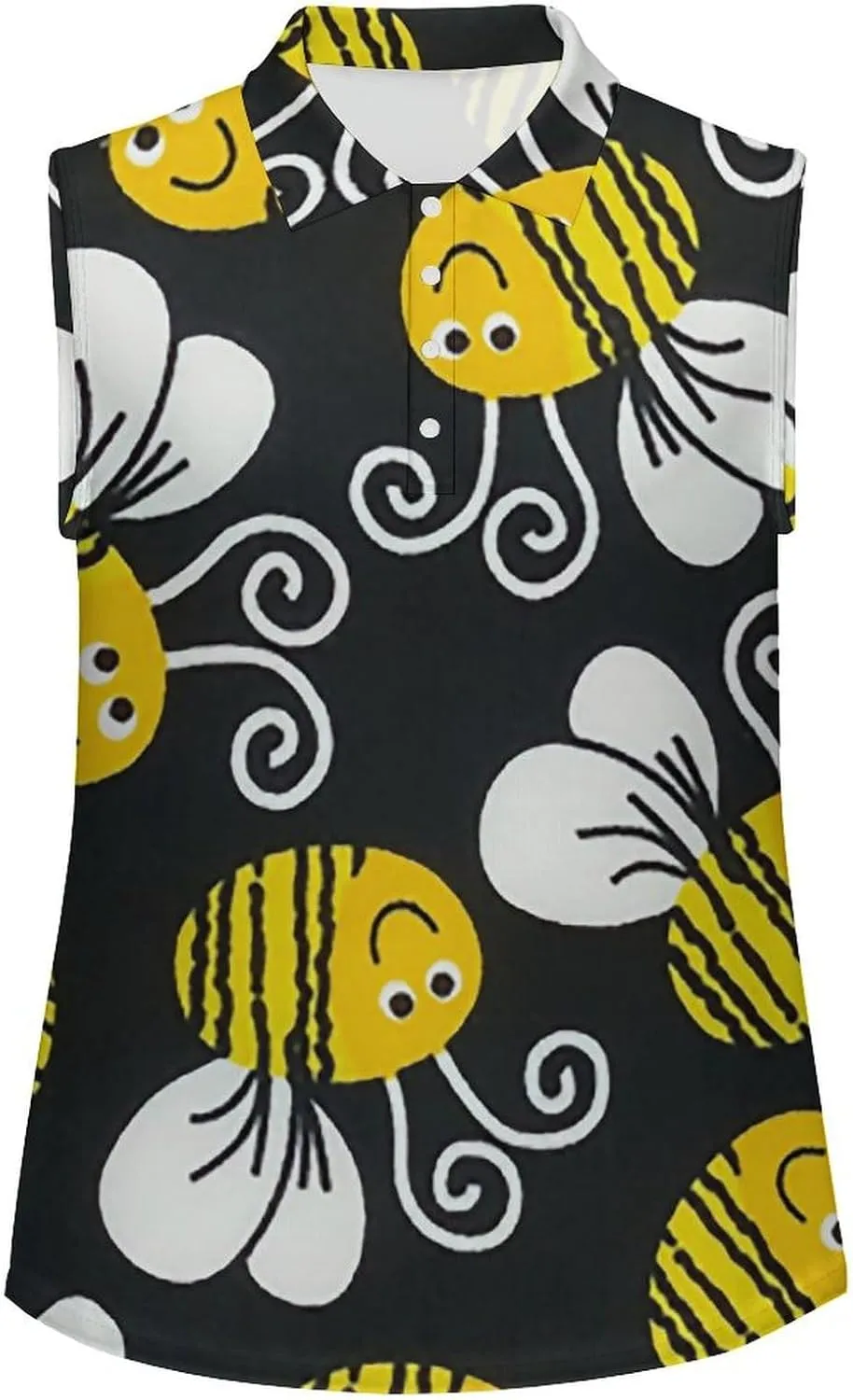 UNMUTTON Women's Sleeveless Golf Top Polo Shirts Quick Dry Tennis T-Shirts Moisture Wicking Athletic Tank Top
