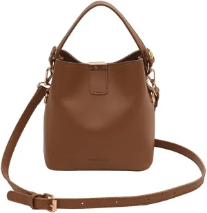 Vanilla Girl Aesthetic Small Bucket Bag for Women Small Satchel Bag Purses Crossbody Bag Handbag Mini Tote Bags