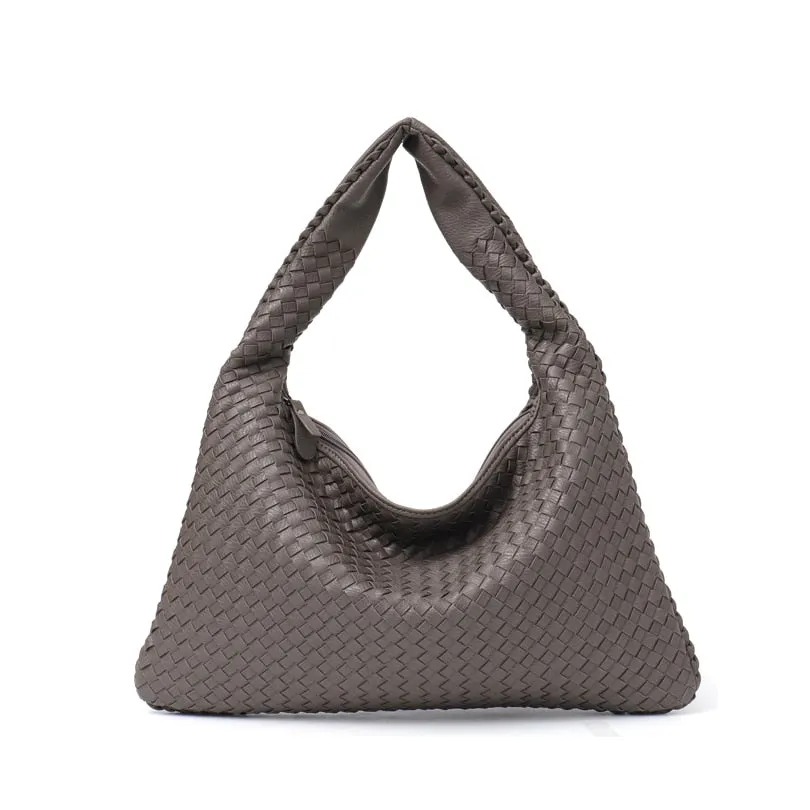 Vegan Leather Hobo Bag