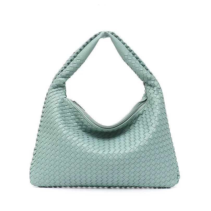 Vegan Leather Hobo Bag