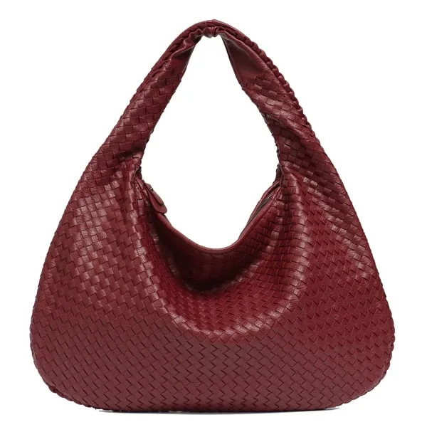 Vegan Leather Hobo Bag