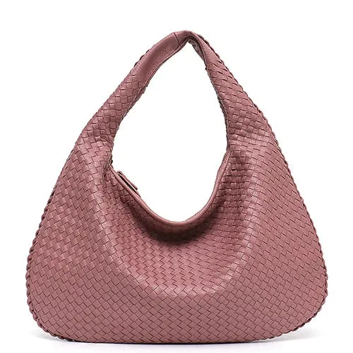 Vegan Leather Hobo Bag