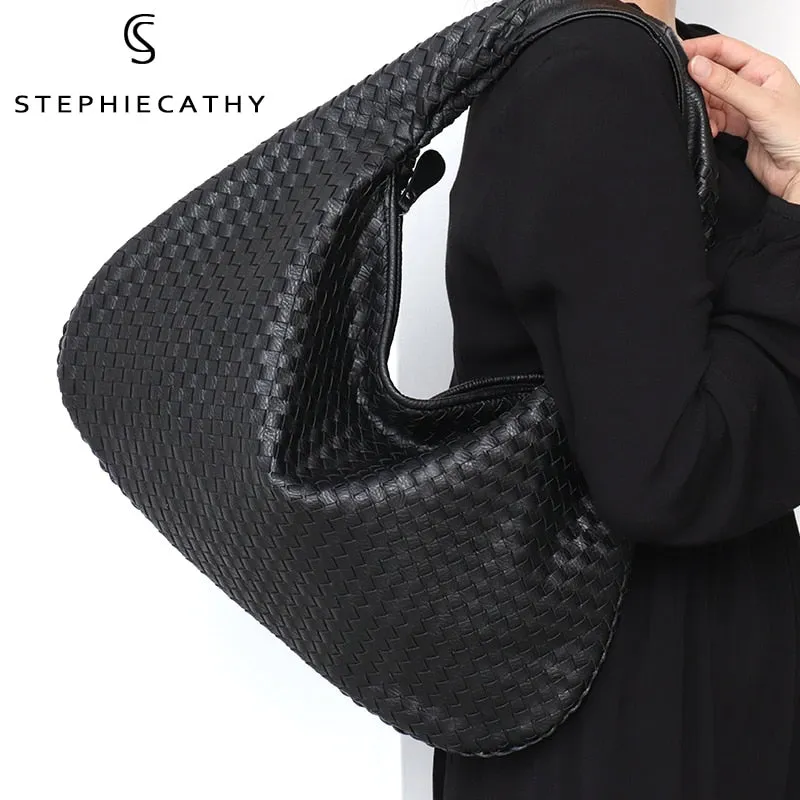 Vegan Leather Hobo Bag