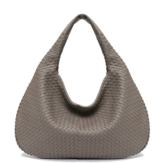 Vegan Leather Hobo Bag