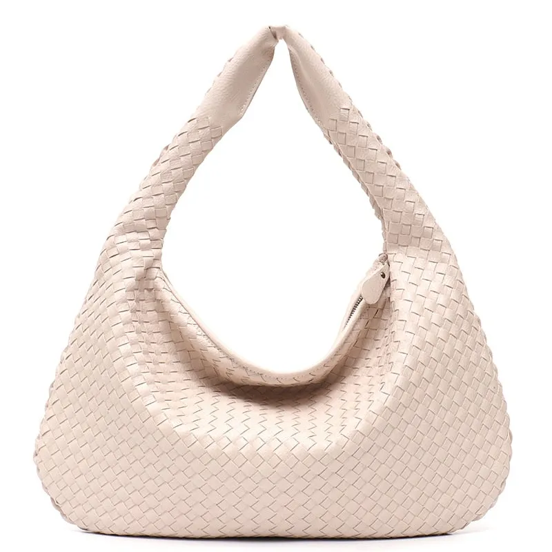 Vegan Leather Hobo Bag