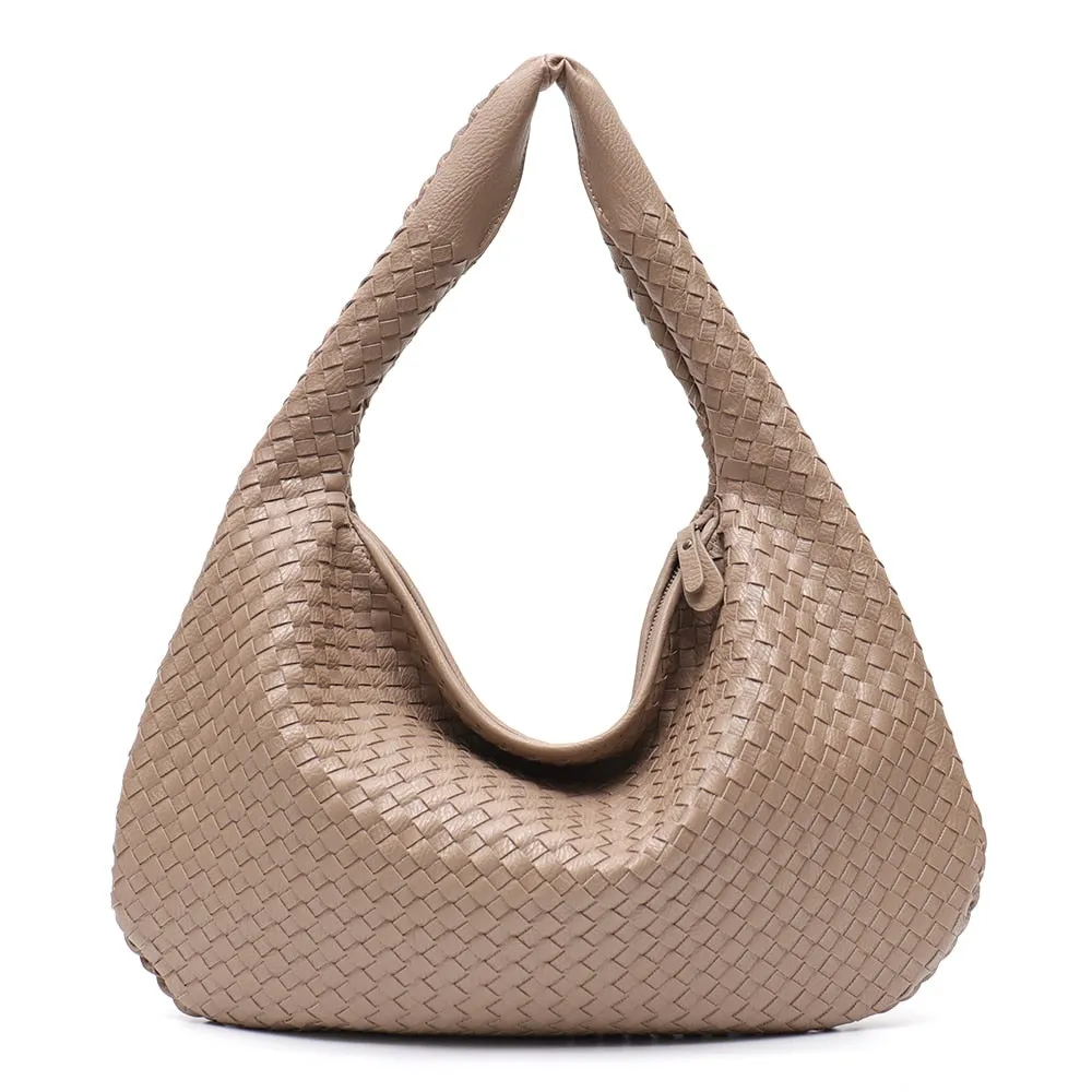 Vegan Leather Hobo Bag