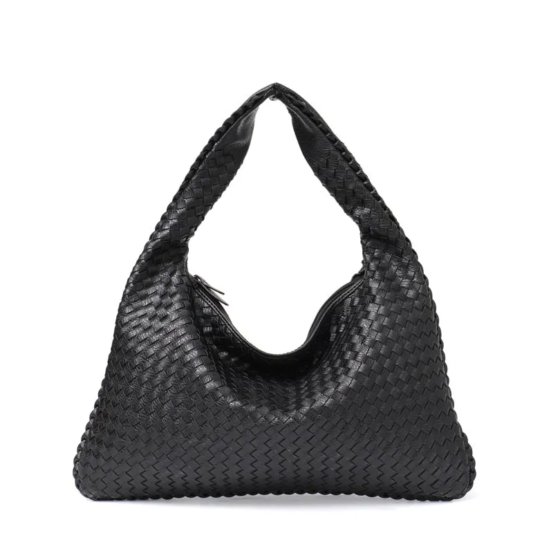 Vegan Leather Hobo Bag