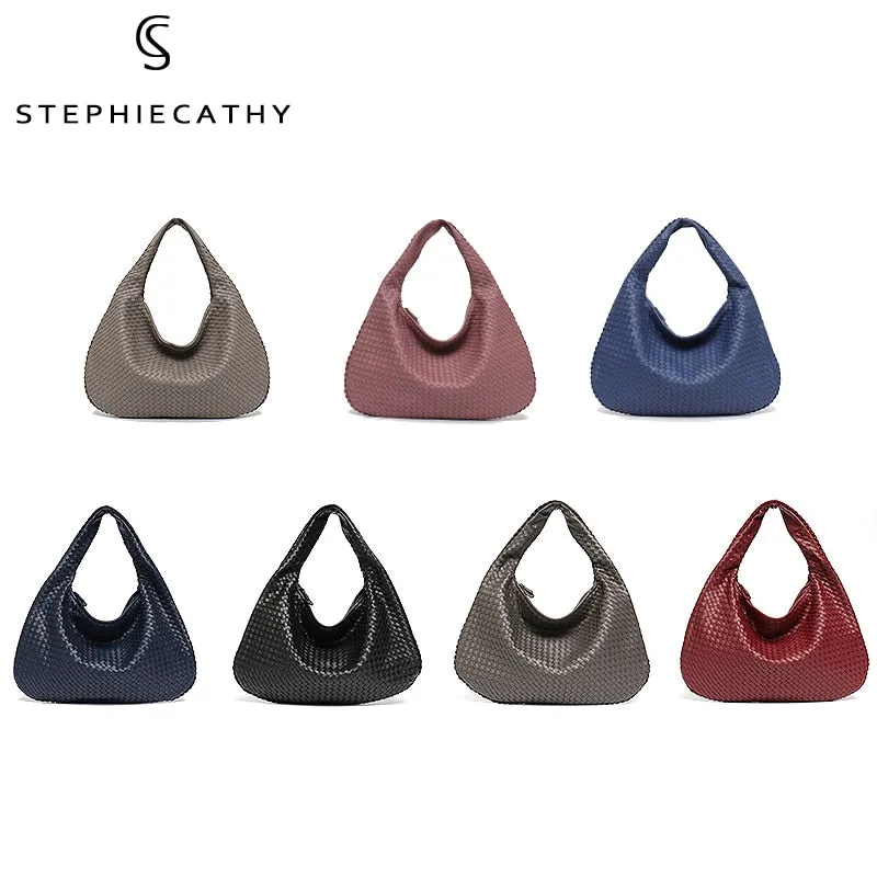 Vegan Leather Hobo Bag