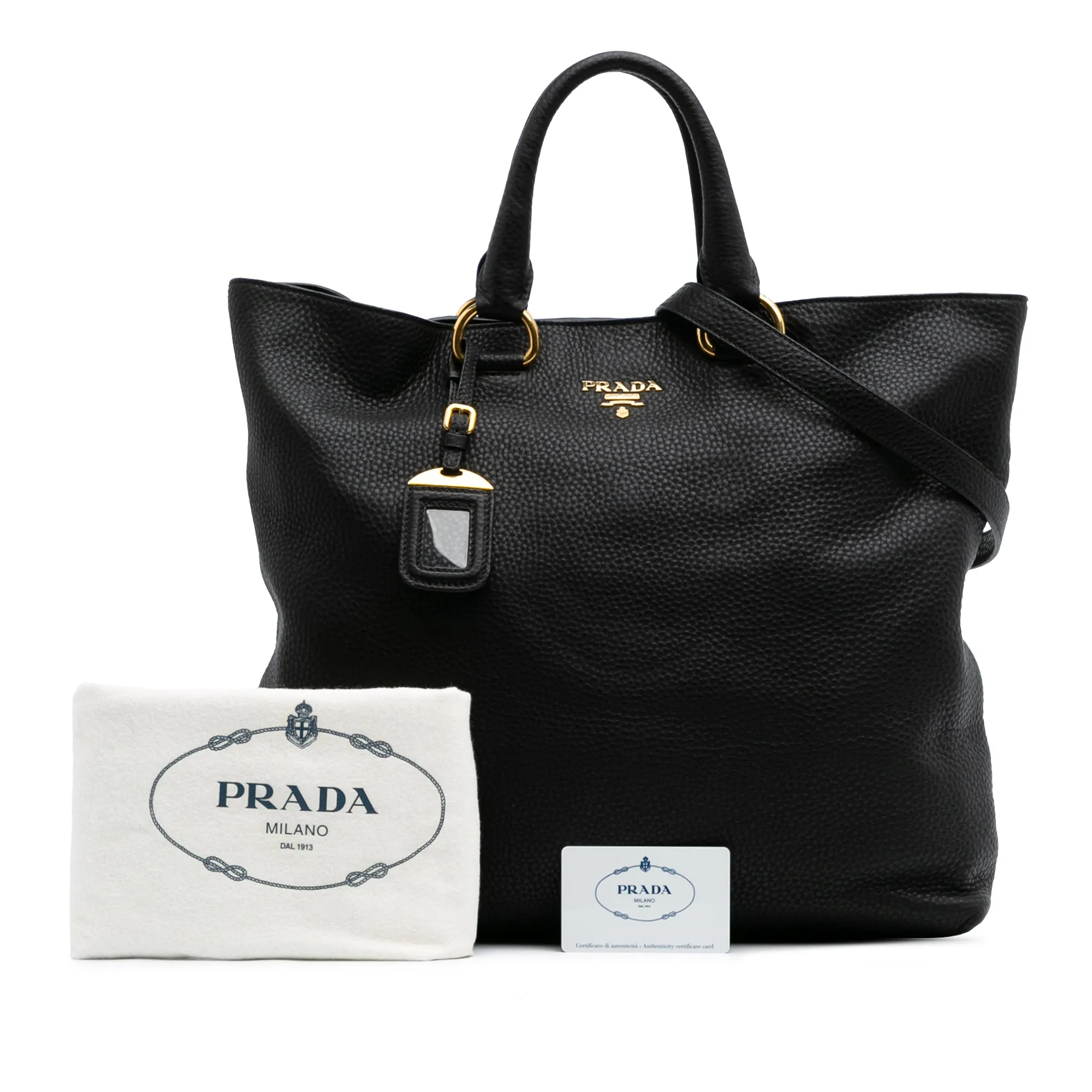 Vitello Daino Open Convertible Tote
