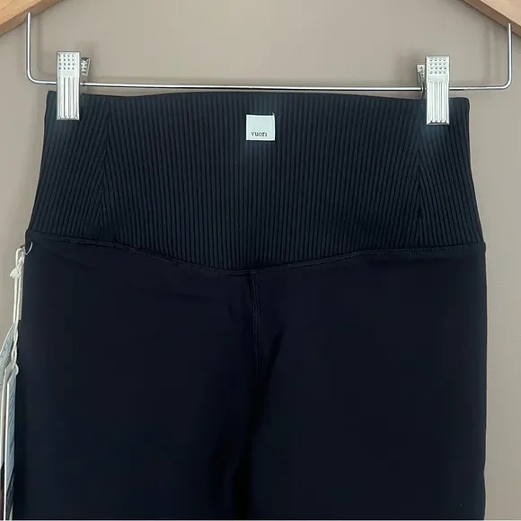 {Vuori} Rib Studio Shorts in Black - Womens Small - NWT